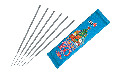  Бенгальские свечи 6 шт 160 мм в пакете  в Курске