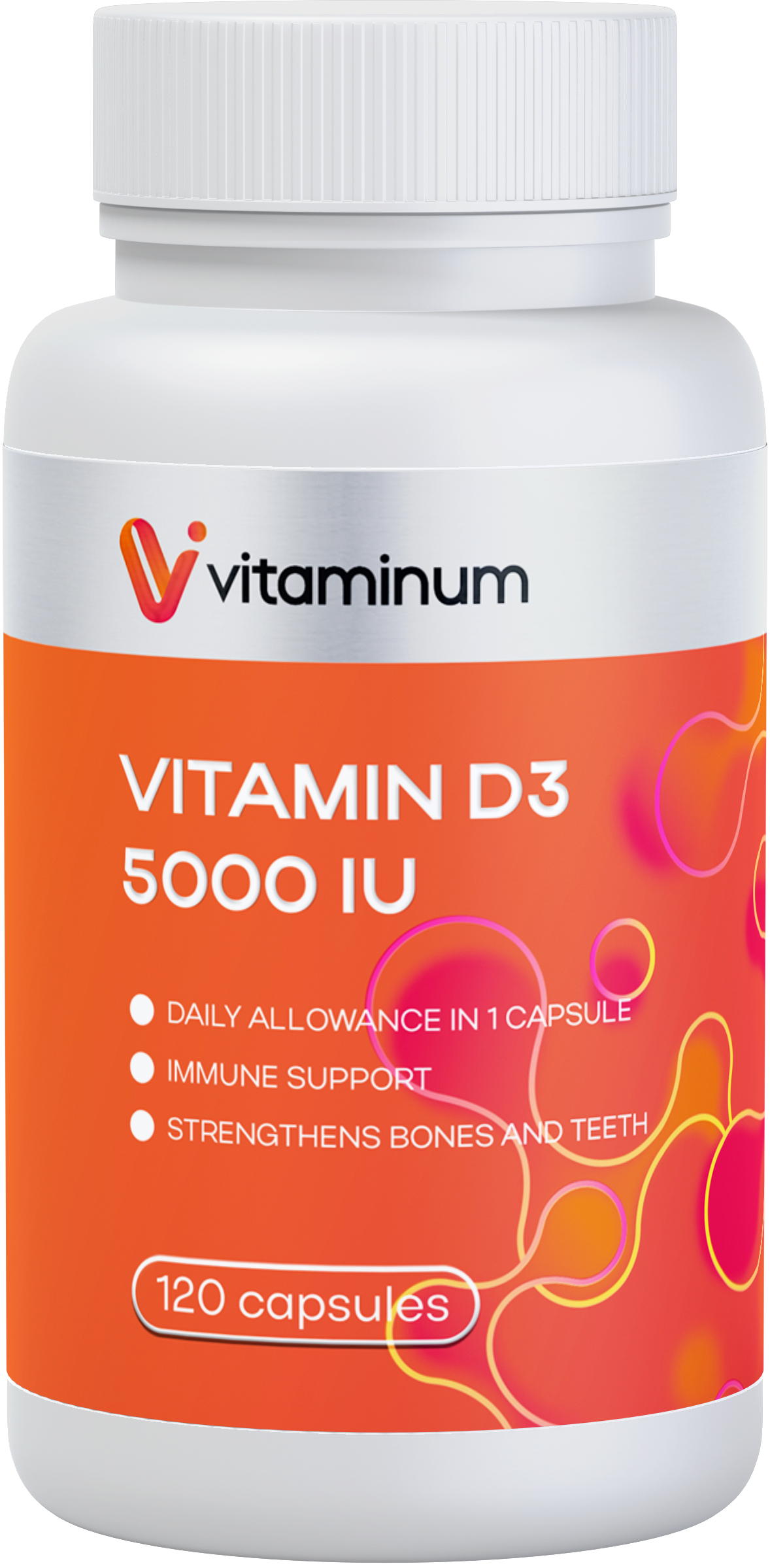  Vitaminum ВИТАМИН Д3 (5000 МЕ) 120 капсул 260 мг  в Курске